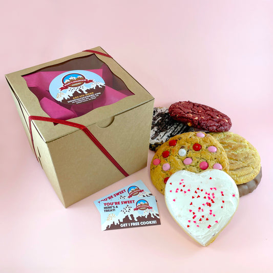 Valentine's Day - 6 Count Cookie Box